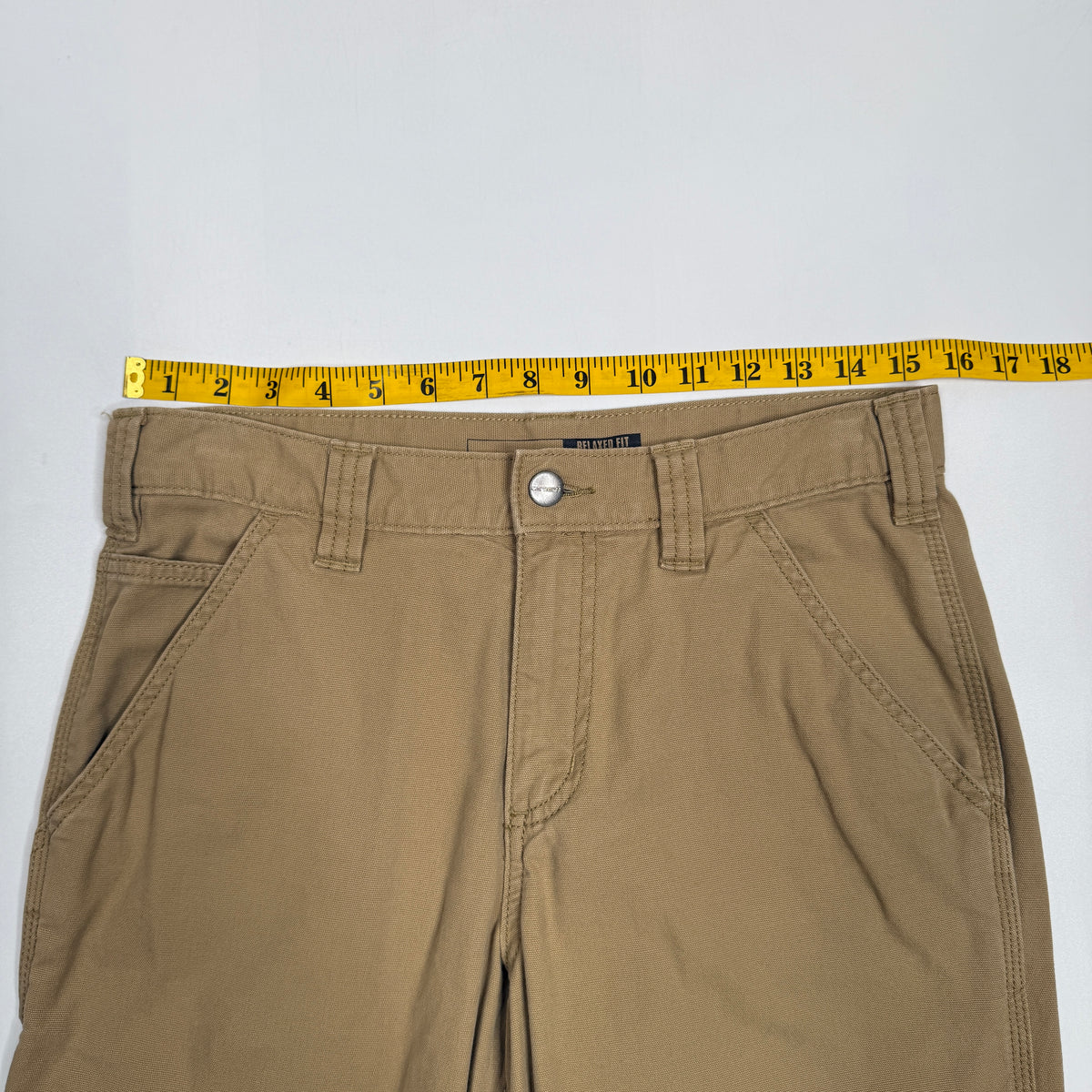 Carhartt Relaxed Straight Fit Pants 30" Khaki