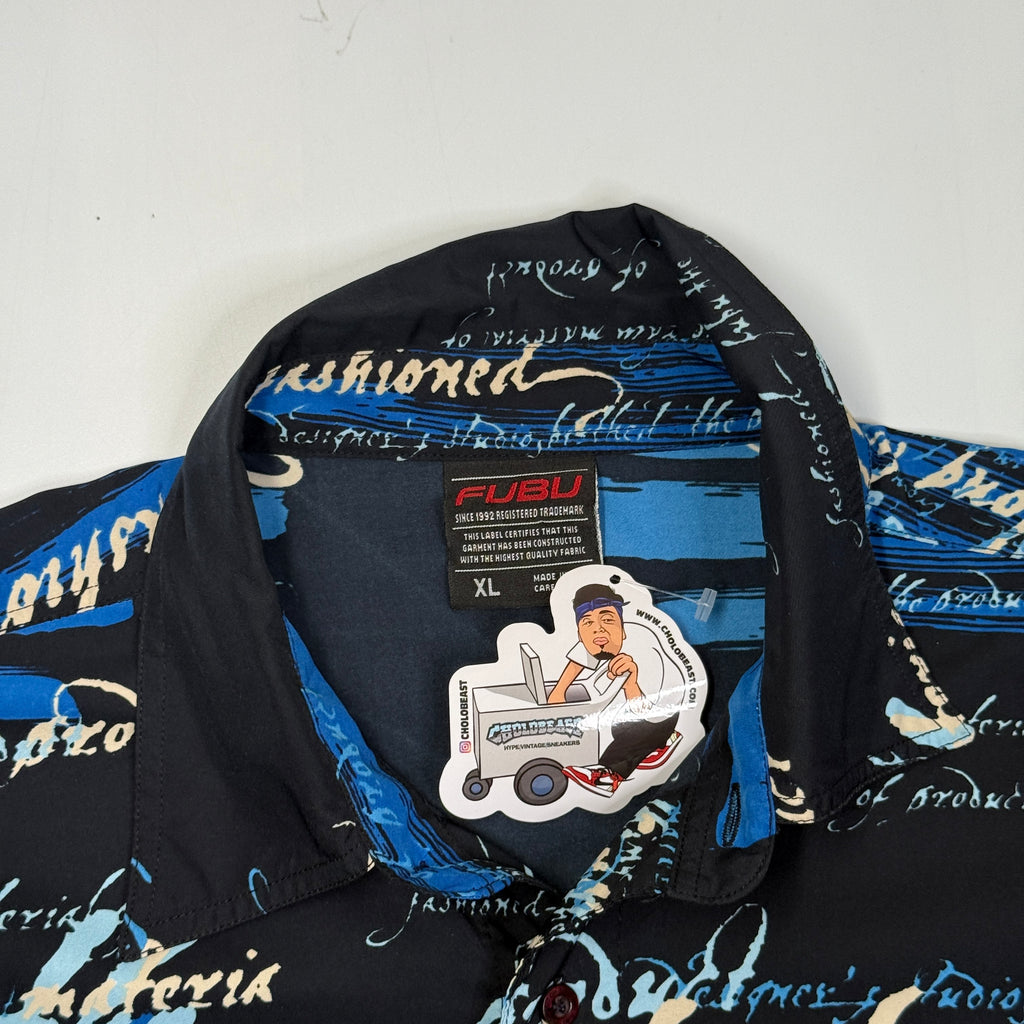Y2K Fubu Fashion Button Up XL