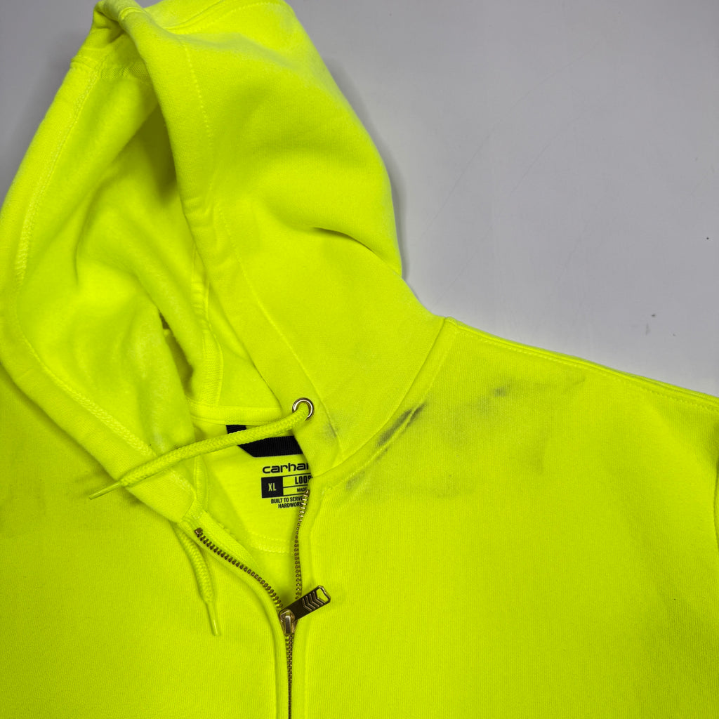 NWOT Carhartt Loose Fit Midweight Hoodie XL Bright Lime
