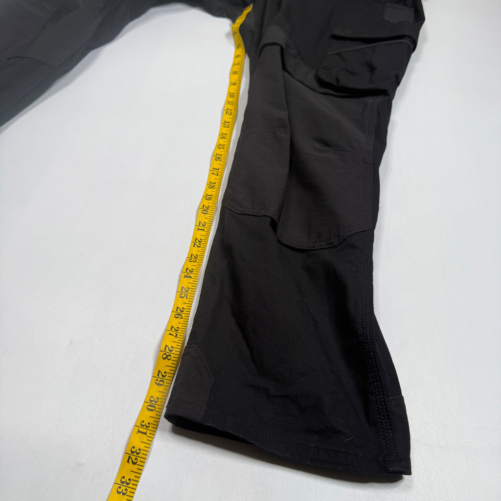 Carhartt Steel Rugged Flex Relaxed Fit Double Front Cargo Work Pants 40" Black