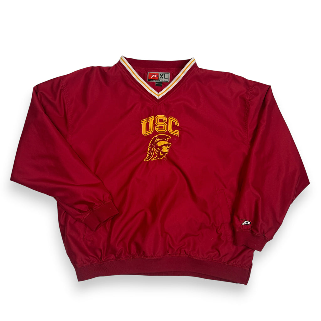 VTG Pro Player USC V Neck Pullover Sweatshirt XL