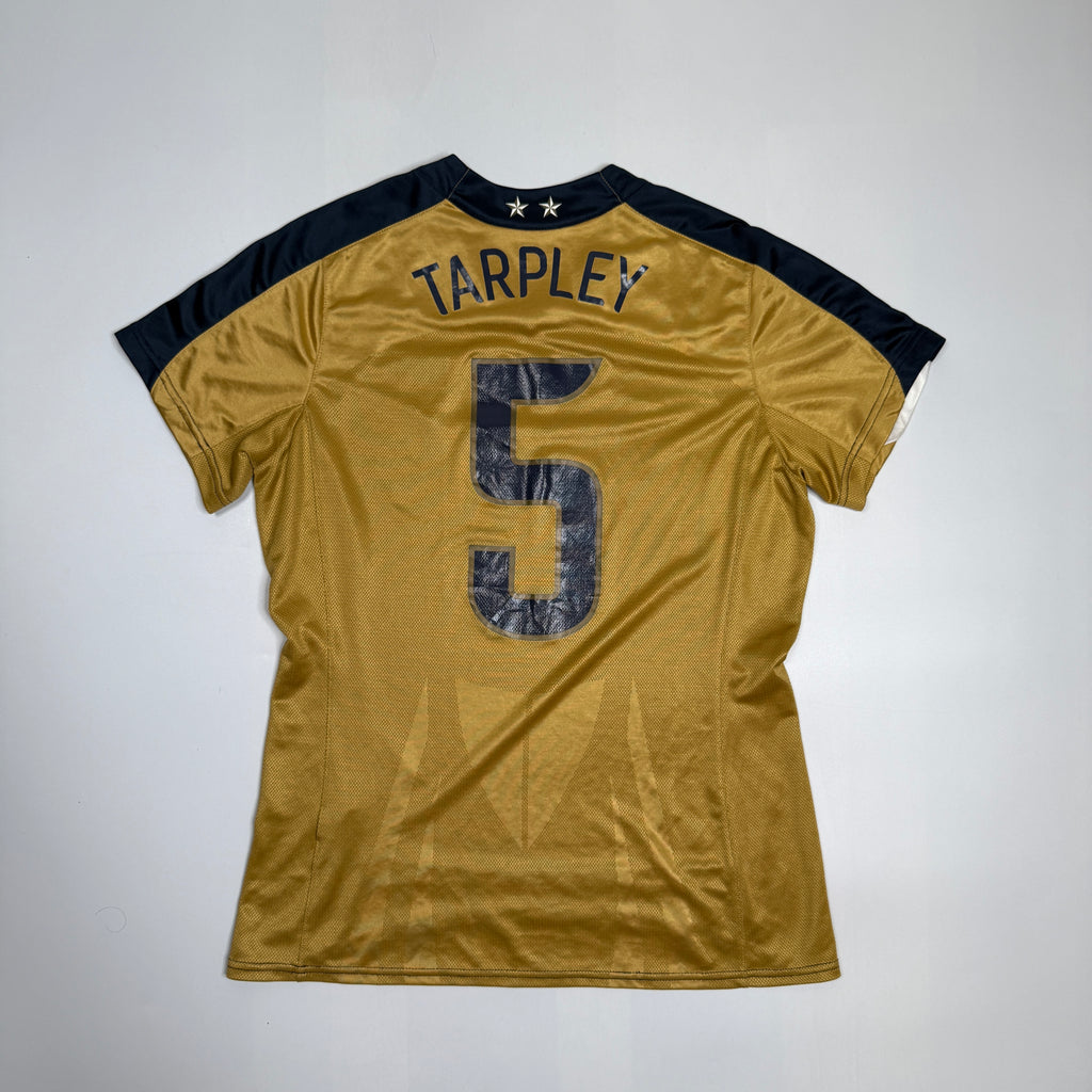 Y2K 2007 Nike Tarpley Soccer Jersey WMN L Gold