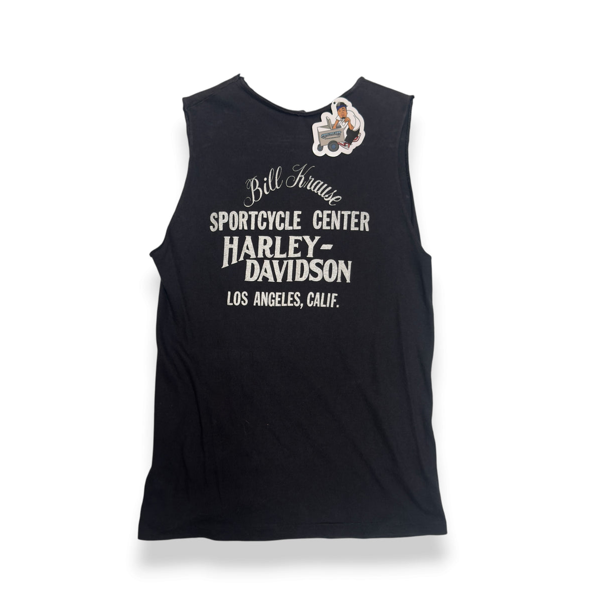 VTG 1982 Harley Davidson Tank Top S/XS Black