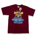 NWOT Disneyland Adventure Land Mickey T Shirt L Burgundy