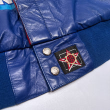 Load image into Gallery viewer, VTG Jeff Hamilton Dupont Jeff Gordon Leather Nascar Jacket L