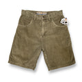 VTG Hey Man Corduroy Shorts 32" Olive