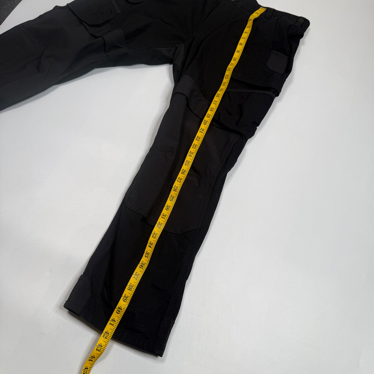Carhartt Steel Rugged Flex Relaxed Fit Double Front Cargo Work Pants 40" Black