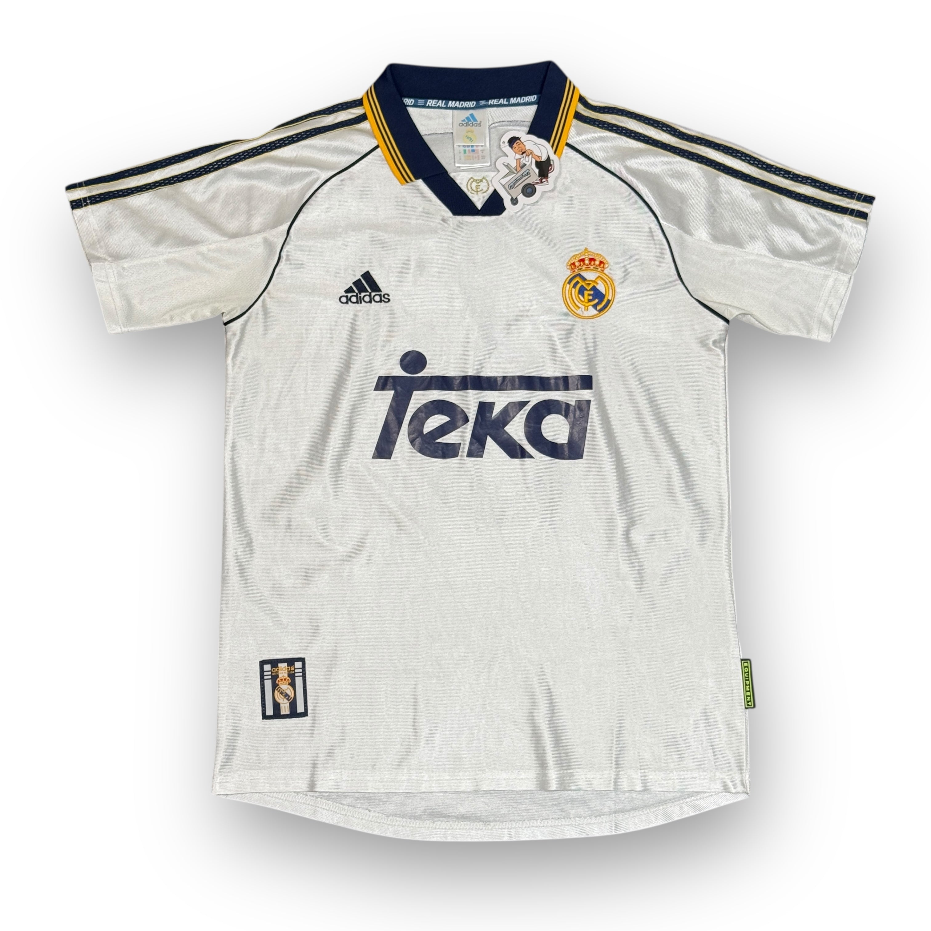 1998 Adidas Real Madrid Redondo Home Jersey M