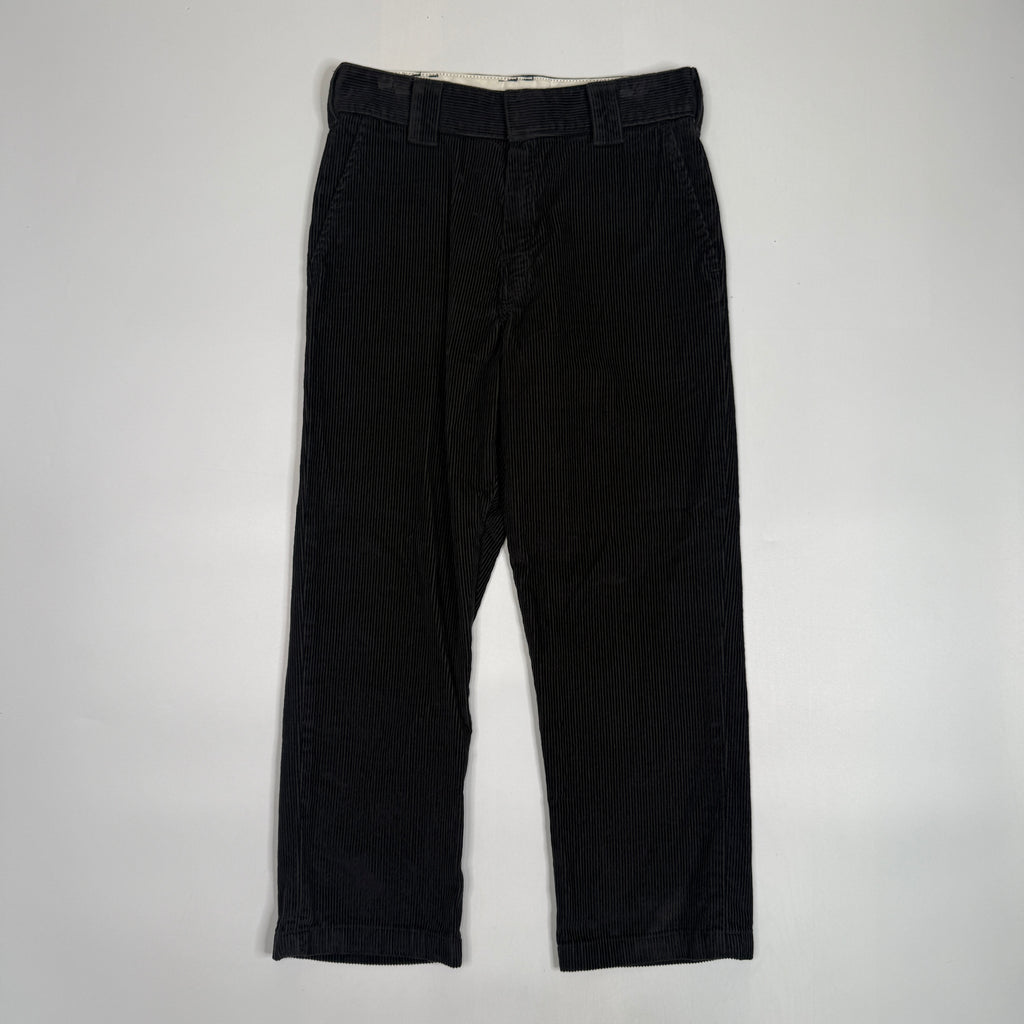 Dickies Corduroy Straight Leg Pants 30" M Black