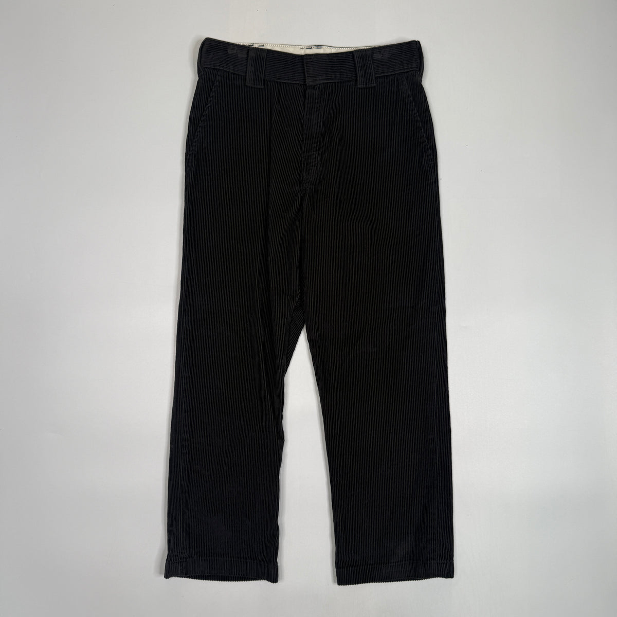 Dickies Corduroy Straight Leg Pants 30" M Black