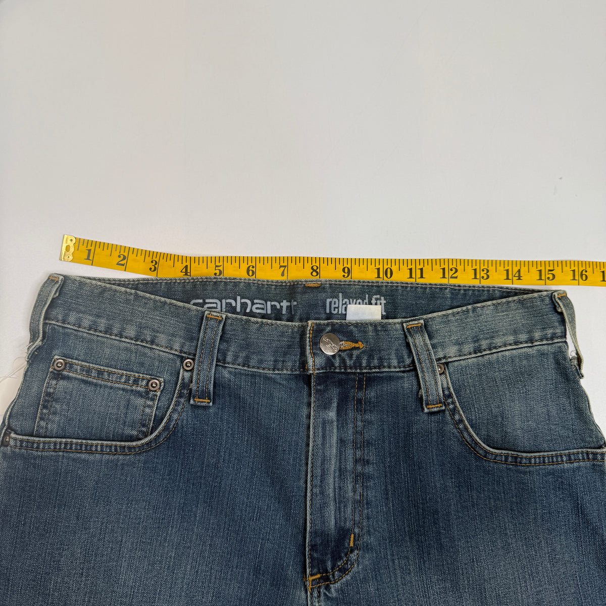 NWT Carhartt Relaxed Straight Rugged Flex Jeans 31" Superior