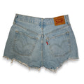 501 Levis Distressed Denim Shorts 28" S/M