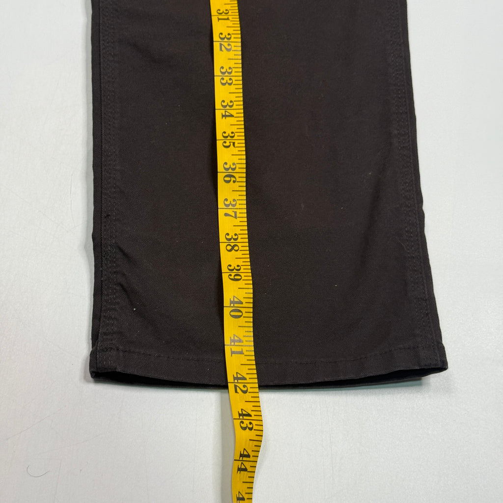 NWT Dickies Double Front Carpenter Straight Fit Pants 34" M/L Black