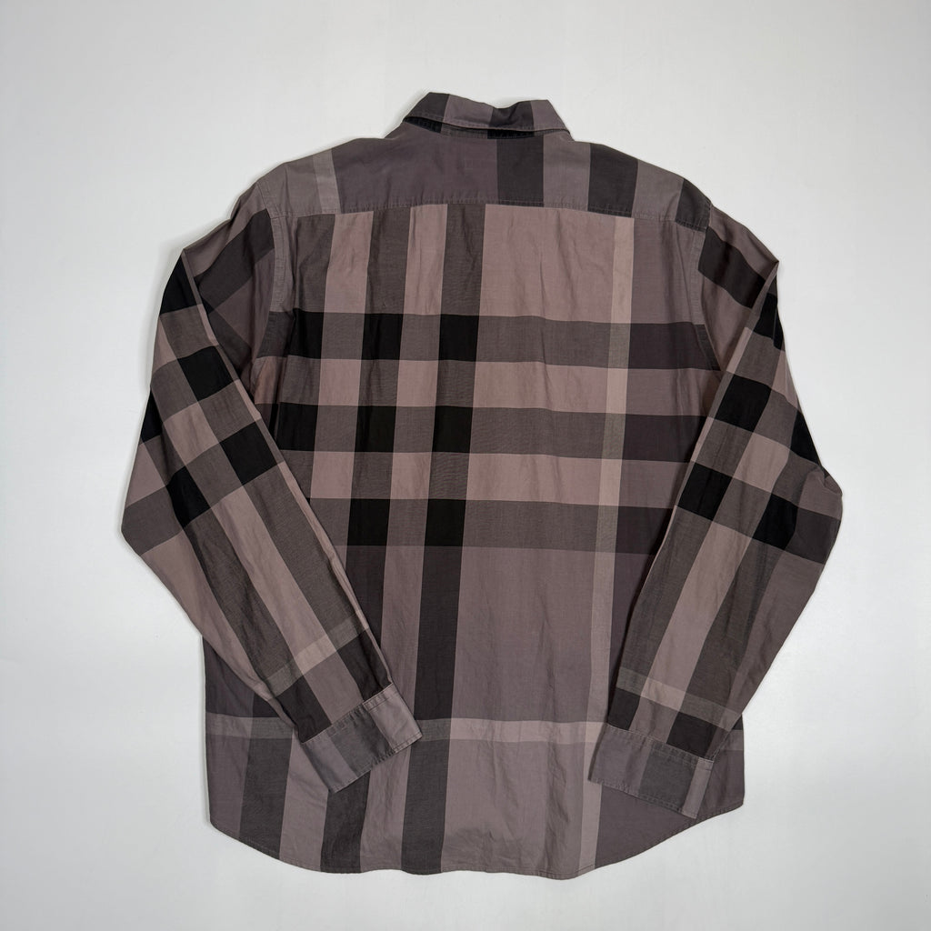 Burberry Brit Exploded Check L/S Button Up M/L