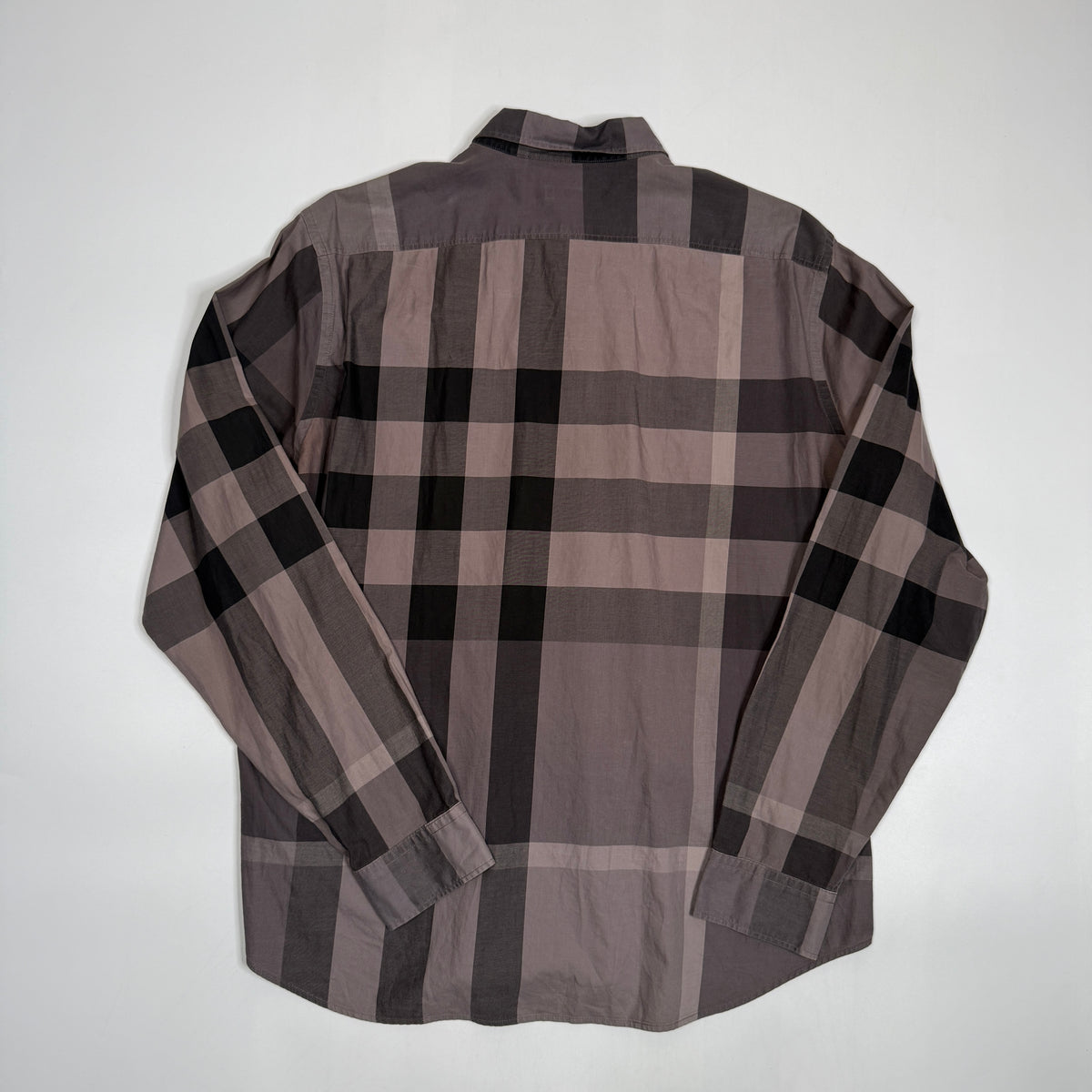 Burberry Brit Exploded Check L/S Button Up M/L