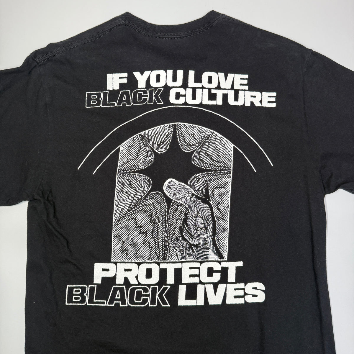 2020 Brain Dead Black Culture T Shirt L Black