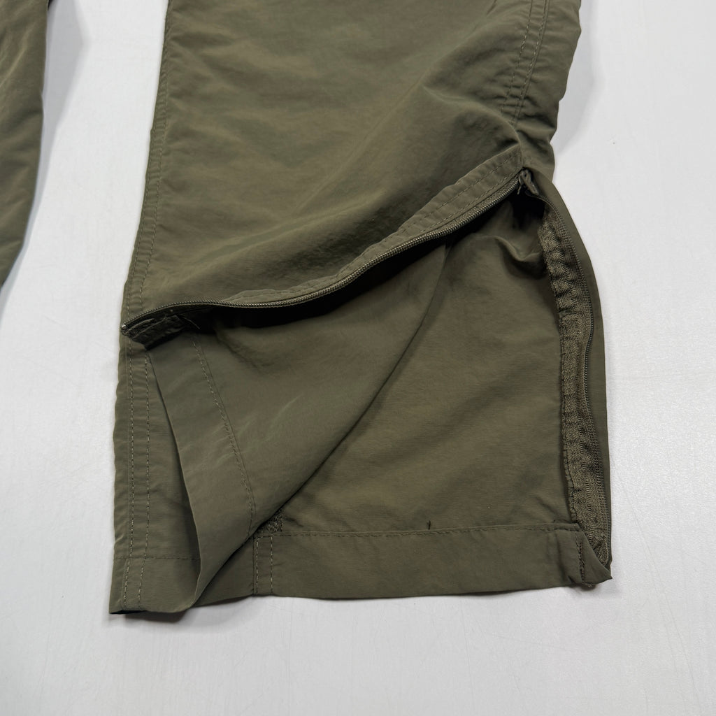 Y2K Magellan Outdoor Utility Cut Off Pants 36" Olive
