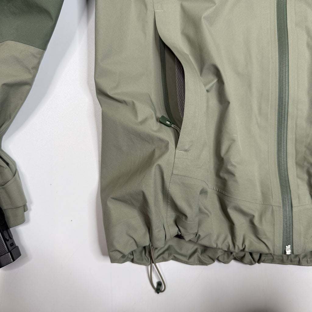 REI Goretex Coop XeroDry Full Zip Rain Windbreaker M Wmn