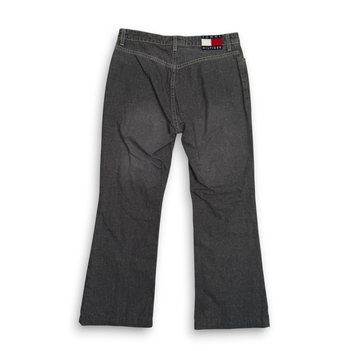 Y2K Tommy Hilfiger Bootcut Jeans 30" M Grey
