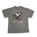 Y2K Cool Love Peanuts Friends T Shirt L Grey