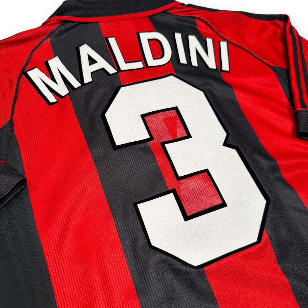 VTG 1998 Adidas AC Milan Maldini Jersey M/L
