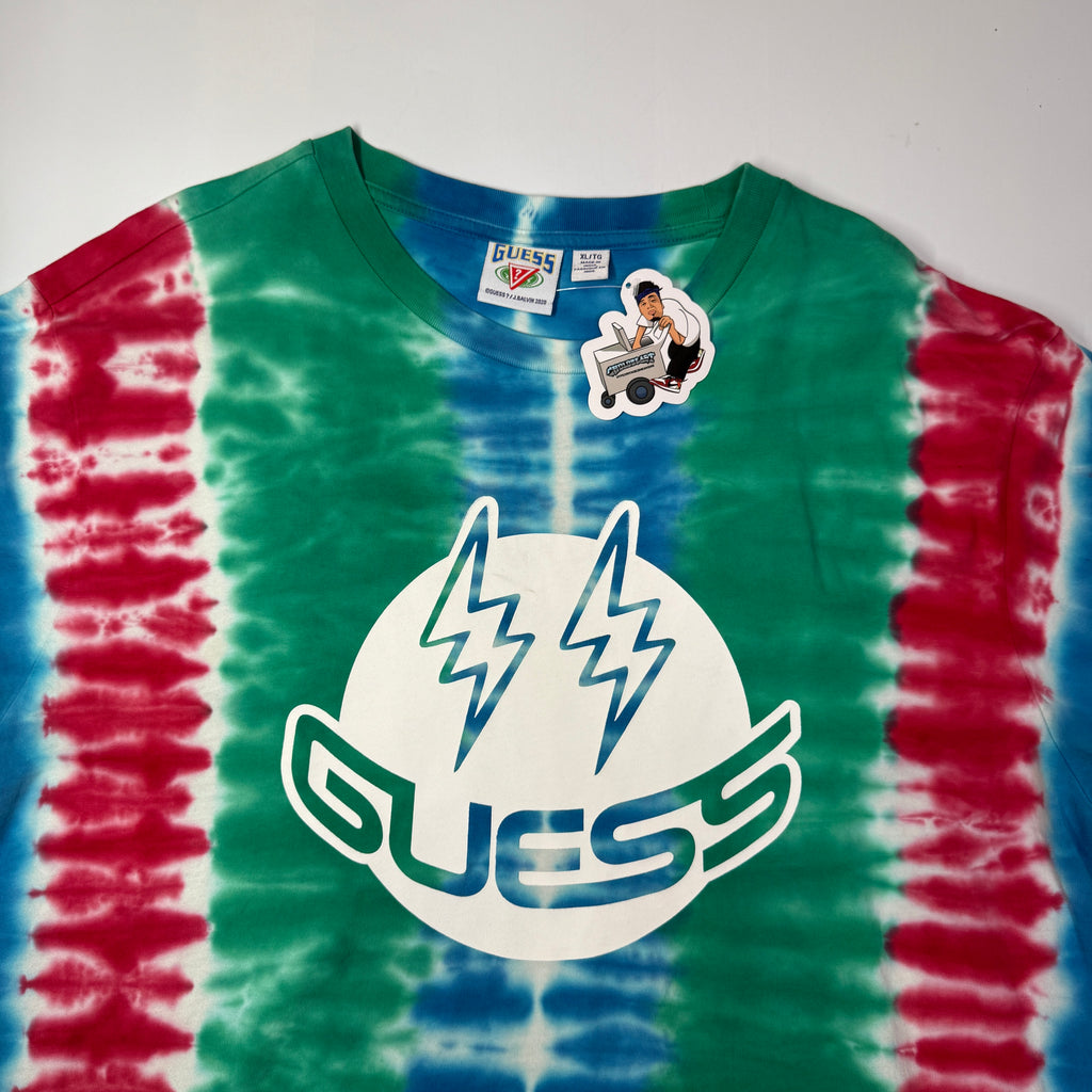 2020 Guess J Balvin Tie Dye T Shirt XL