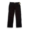 NWT Dickies Double Front Carpenter Straight Fit Pants 34" M/L Black