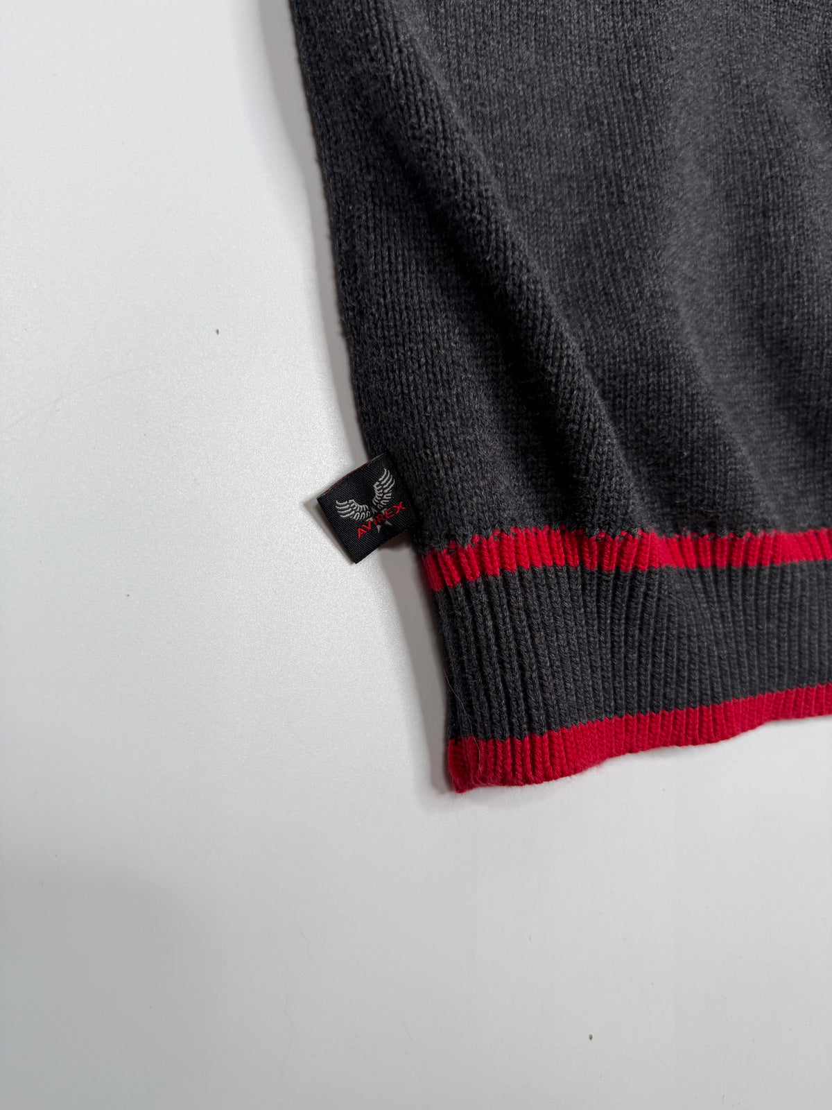 YwK Avirex Colorblock Knitted Sweatshirt 2XL