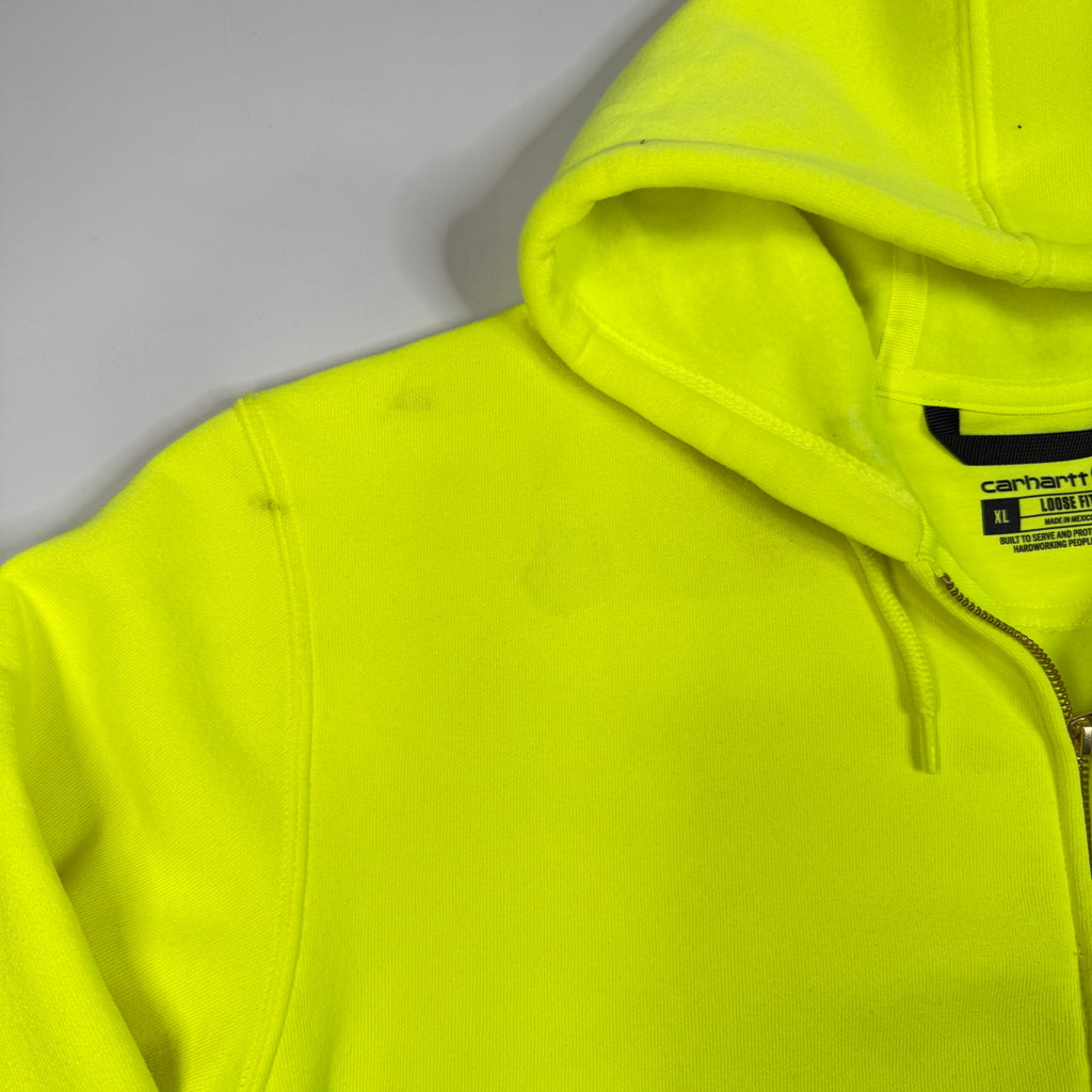 NWOT Carhartt Loose Fit Midweight Hoodie XL Bright Lime