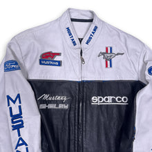 Load image into Gallery viewer, VTG Mustang GT Leather Jacket M