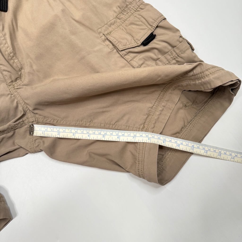 Y2K BC Clothink Outdoor Utility Shorts 34" Tan