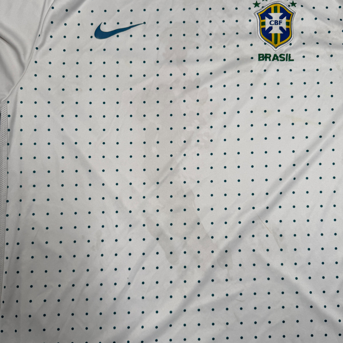 2010 Nike Brazil Away Jersey XL
