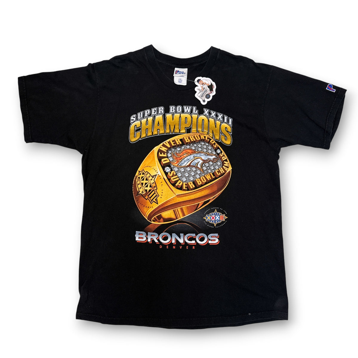VTG Pro Player Super Bowl Bronco Champions T Shirt XL