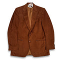 VTG Stetson Western Blazer Embroidered Cowboy L Brown