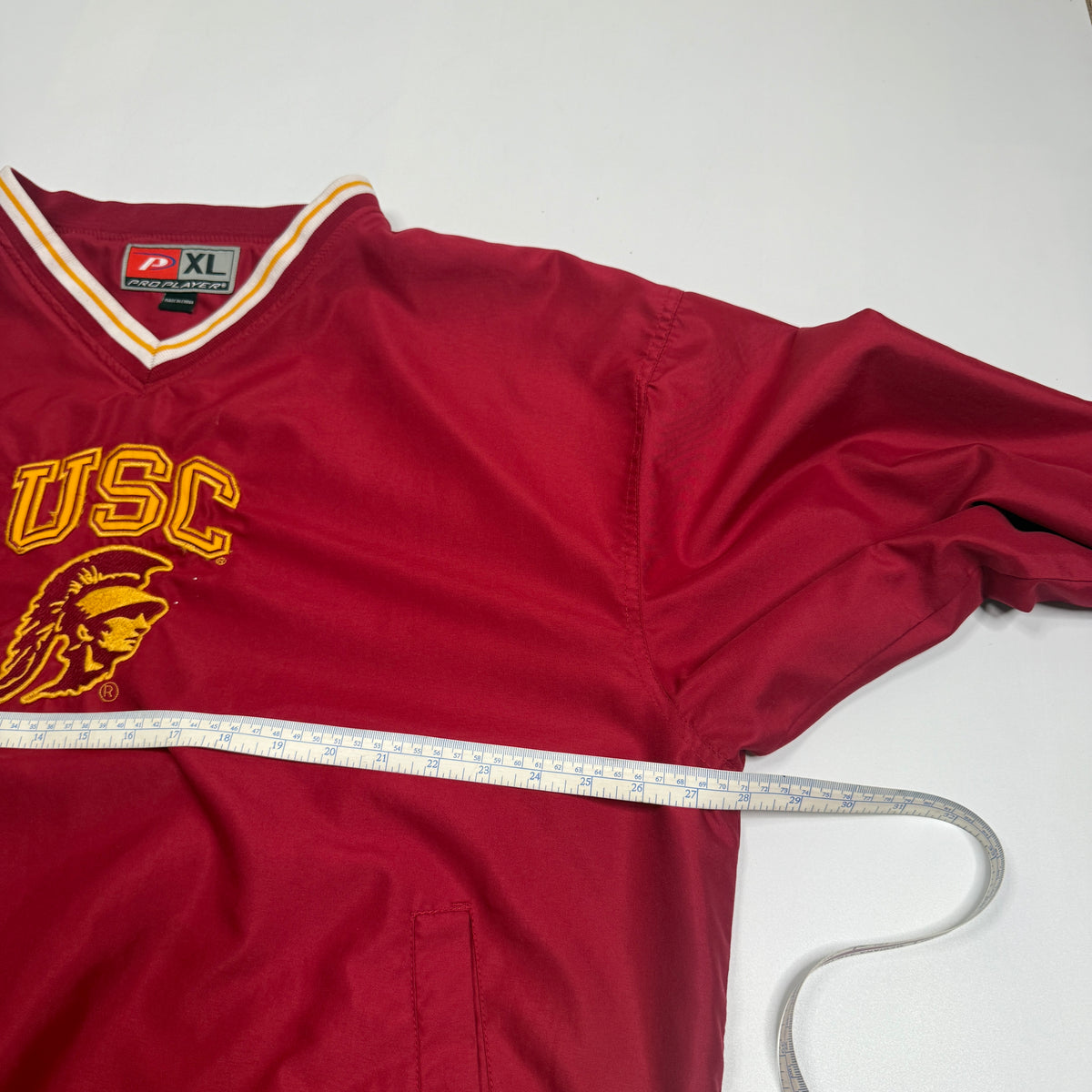 VTG Pro Player USC V Neck Pullover Sweatshirt XL
