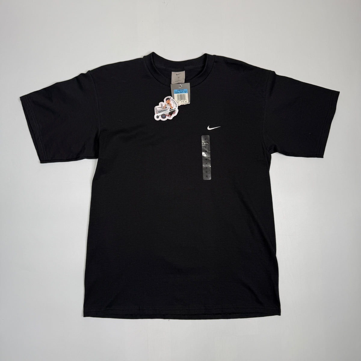 NWT Y2K Nike Mini Swoosh T Shirt L Black