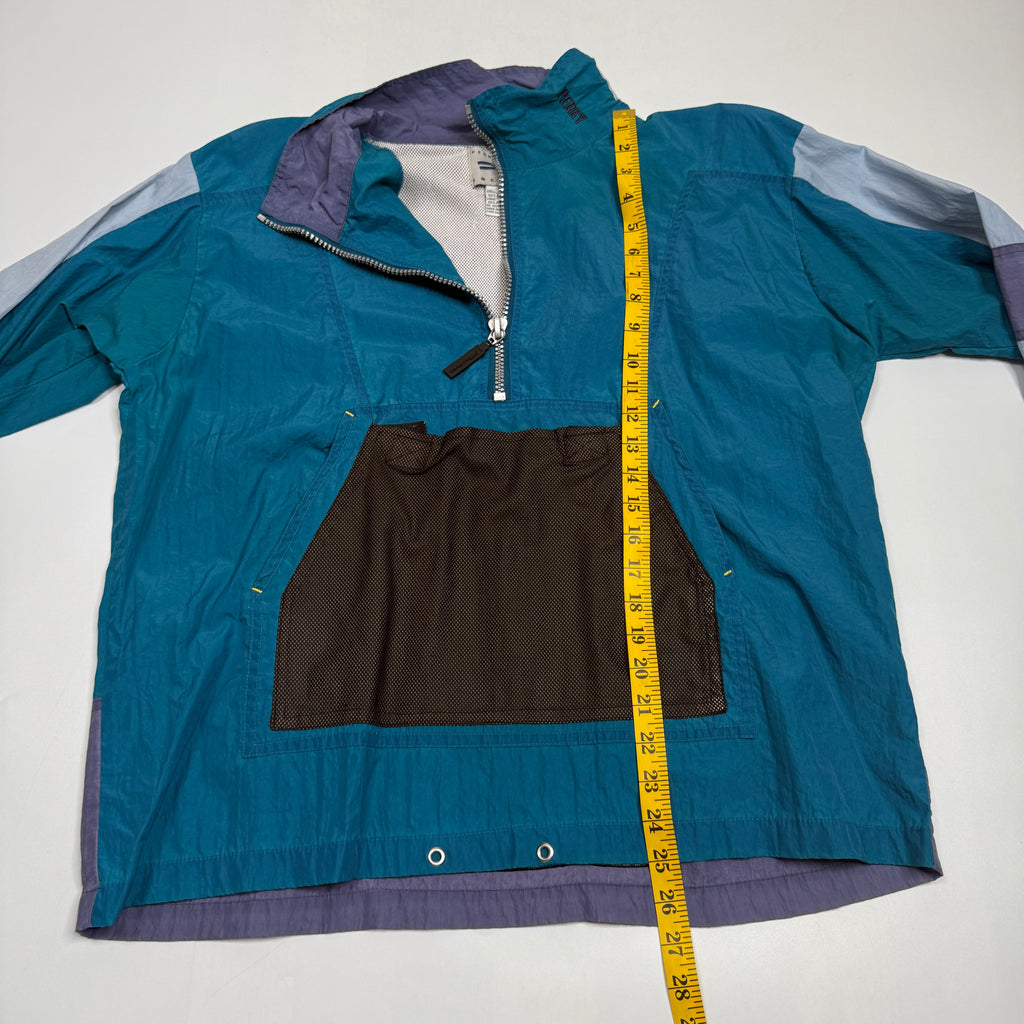 VTG Perry Ellis America Colorblock Windbreaker Pullover M