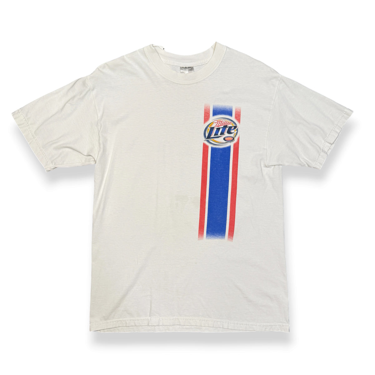 Miller Lite Kurt Busch Nascar T Shirt M