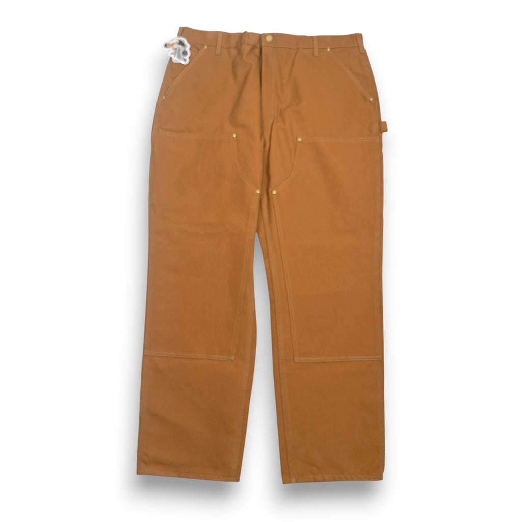 NWT Carhartt Iconic B01 Firm Duck Double Front Loose Fit Work Pants 40" Brown
