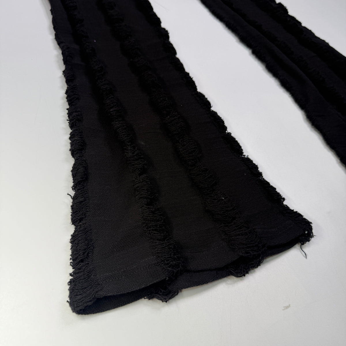 Y2K Goth Low Rise Flare Pants W/ Grommet Belt XL