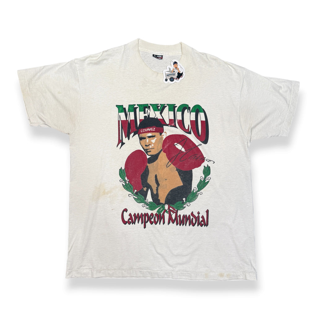 VTG Julio Ceasar Chaves T Shirt XL White