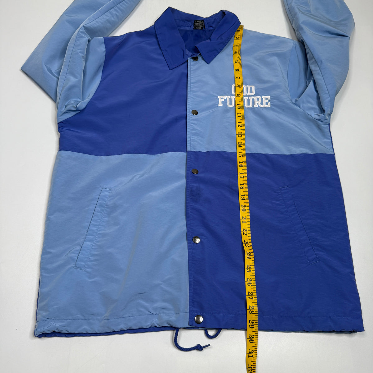Odd Future OFWGKTA Colorblock Button Windbreaker L