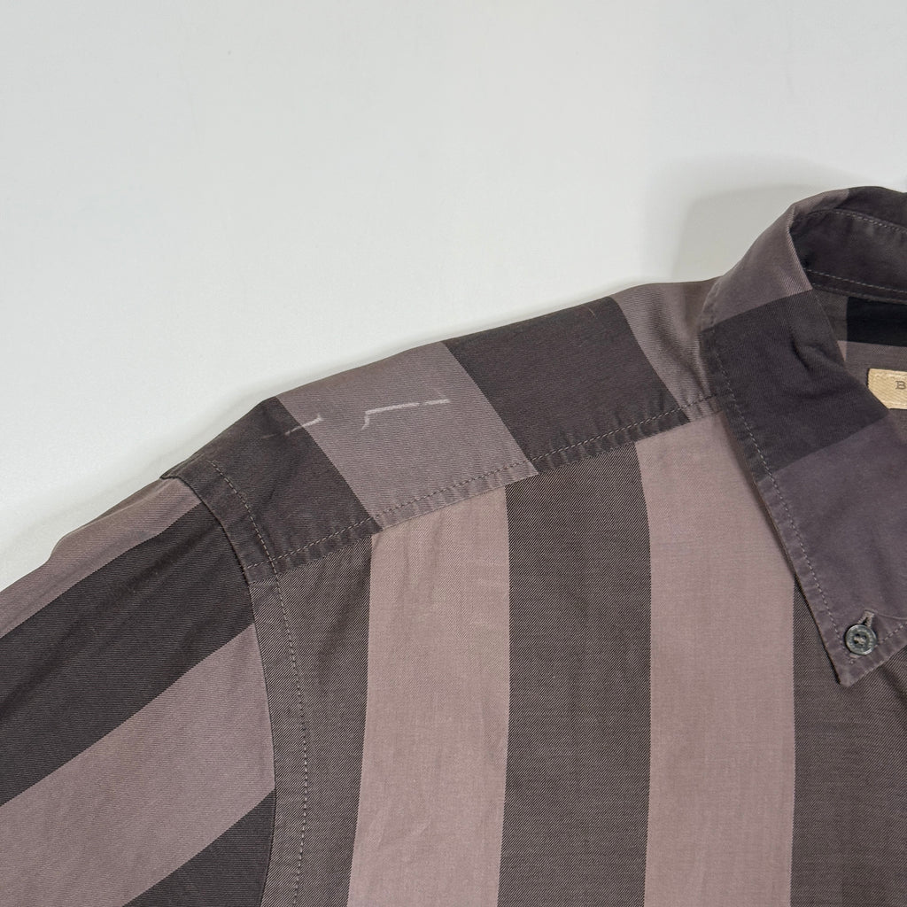 Burberry Brit Exploded Check L/S Button Up M/L