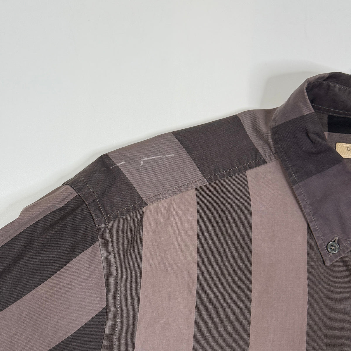 Burberry Brit Exploded Check L/S Button Up M/L