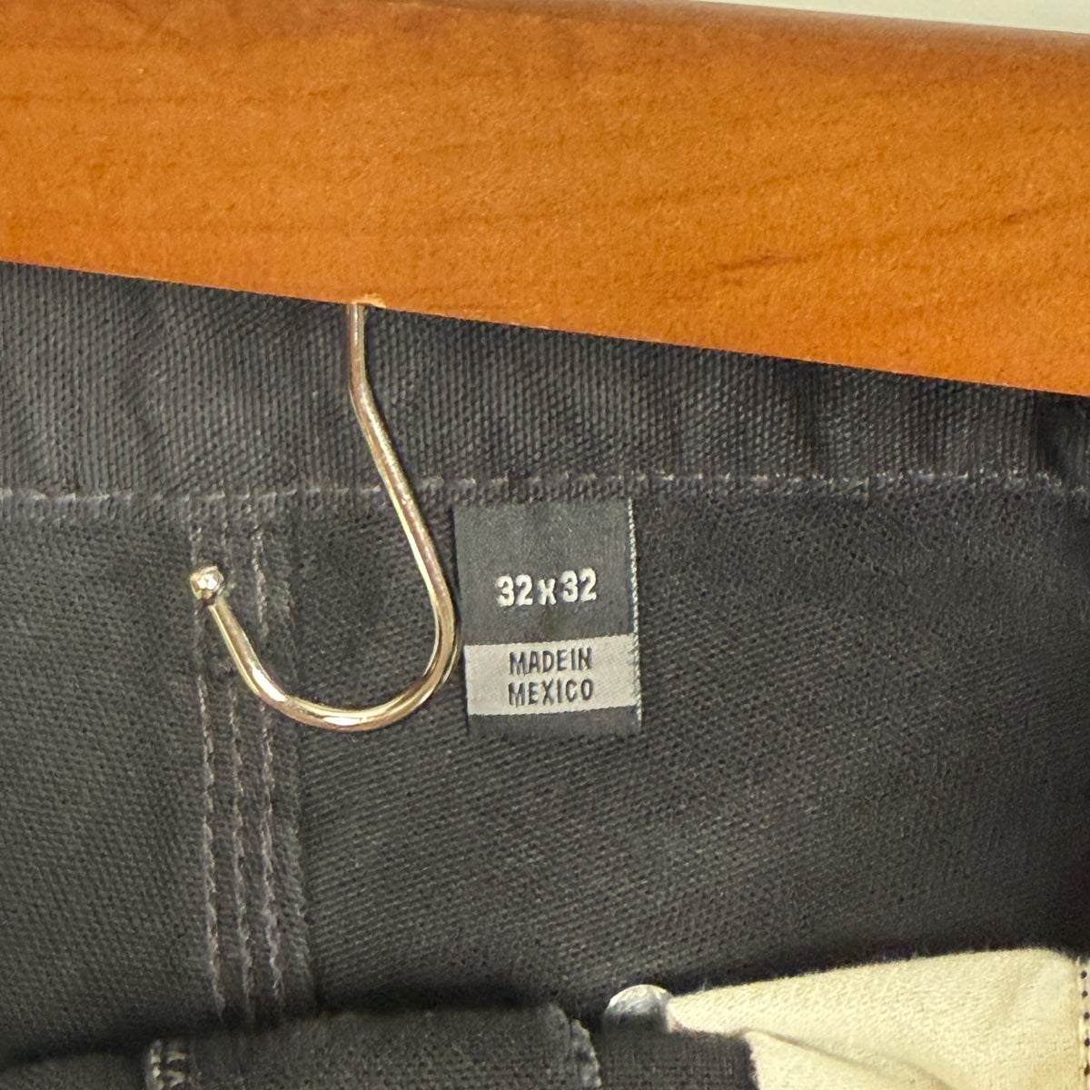 NWT Carhartt Iconic B01 Firm Duck Double Front Loose Fit Work Pants 32" Black