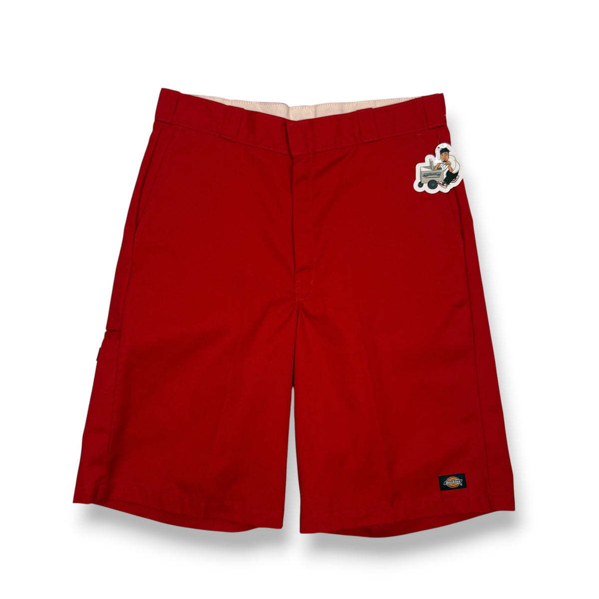 Y2K Dickies Loose Fit Oversize Red Shorts 36"