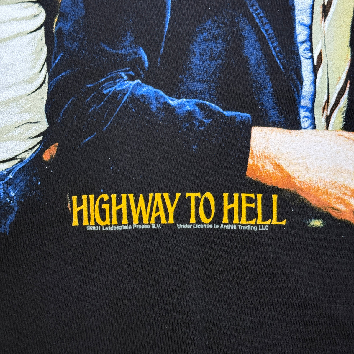 Y2K 2001 ACDC Highway to Hell T Shirt L