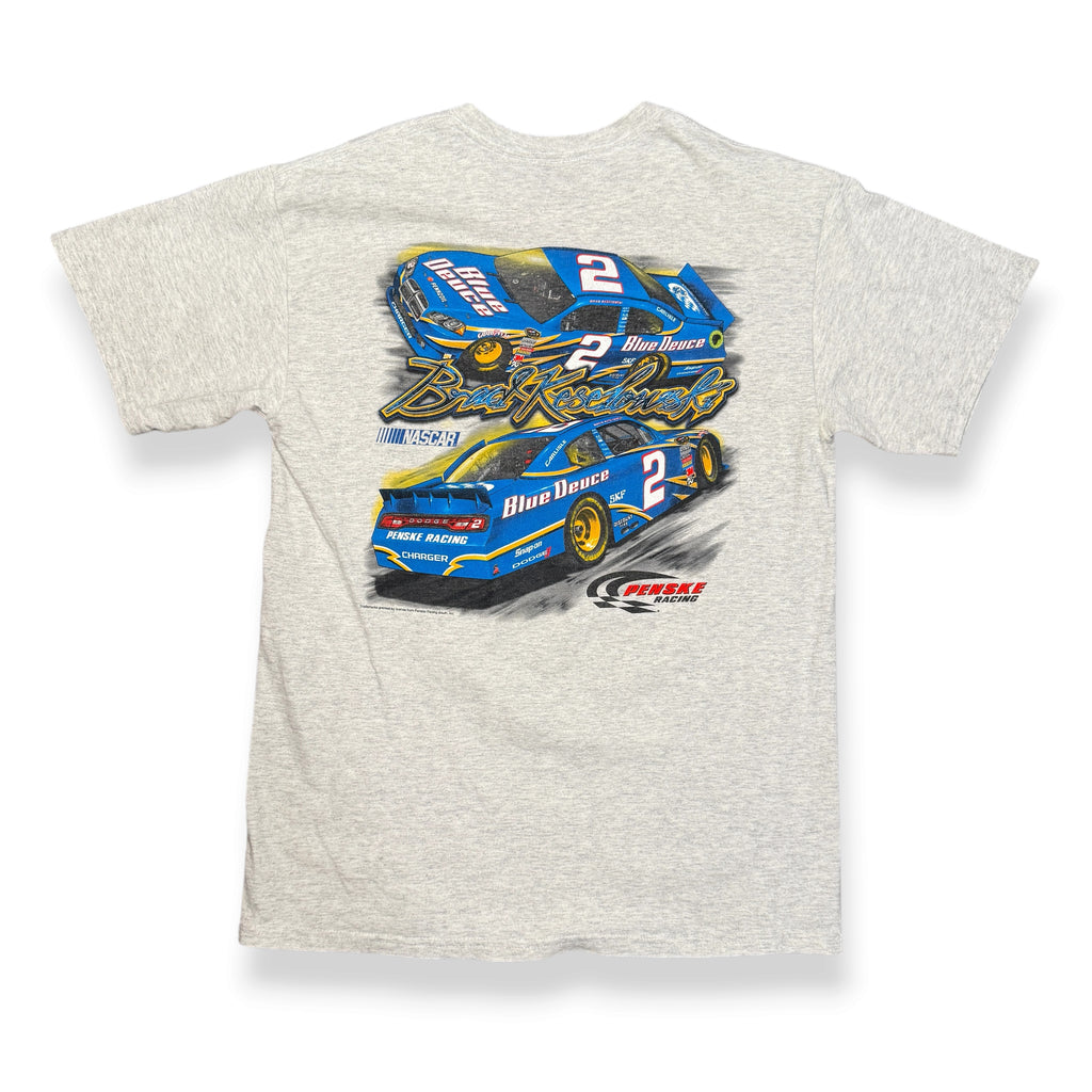 2012 Brad Keselowski Blue Deuce T Shirt M