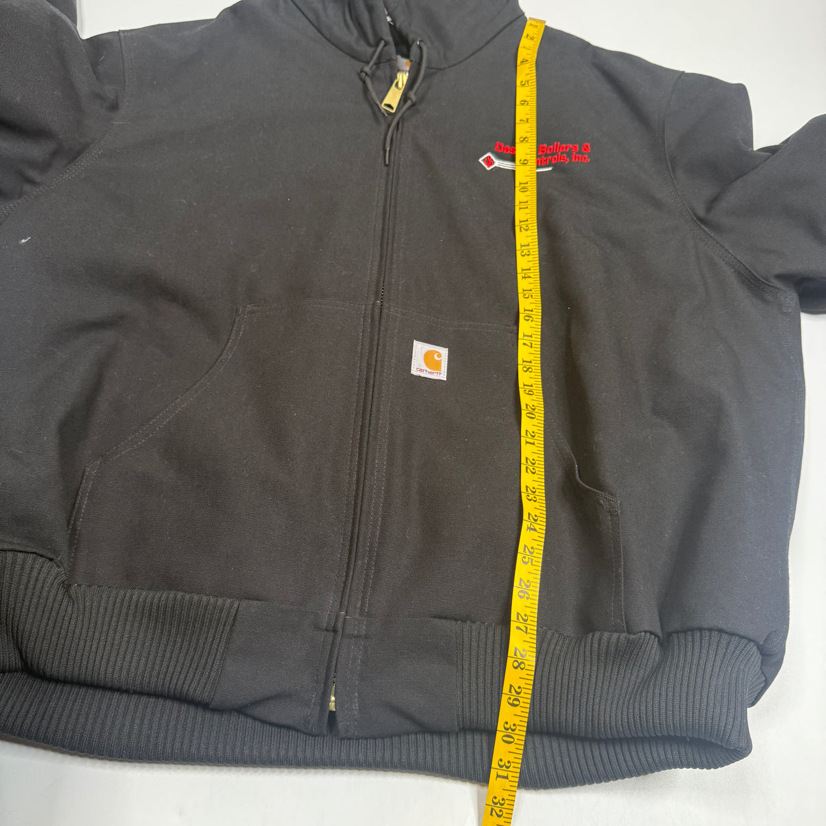 Y2K Carhartt J140 Duck Active Jacket 2XL Black
