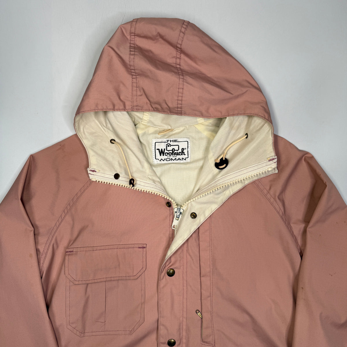 VTG Woolrich Chore Barn Field Lined Jacket L